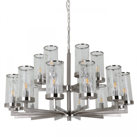 Люстра Liaison Two-Tier Chandelier 18 Silver By Imperiumloft