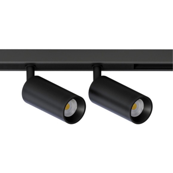 Магнитный трековый светильник Arte Lamp OPTIMA A7280PL-2BK 15Ватт, 1350Лм, 36град, 3000К