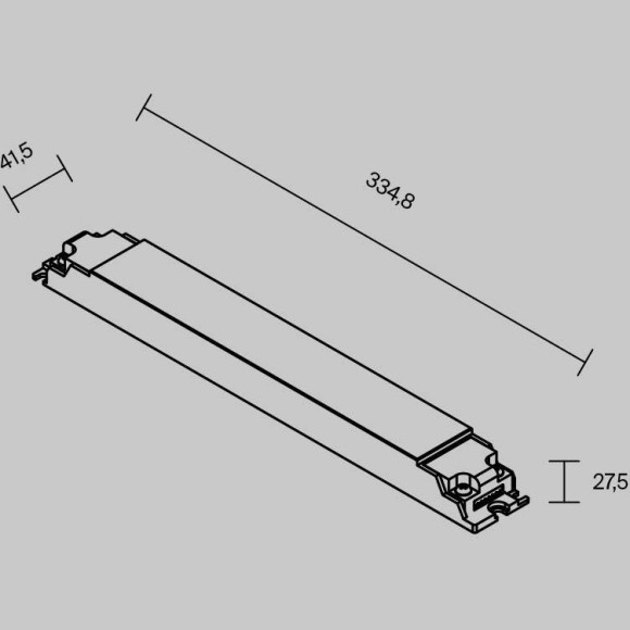 Источник напряжения 24В Dali DT6 200Вт IP 20 725009