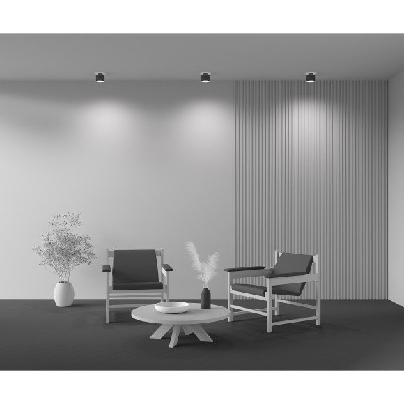 Накладной потолочный светильник Maytoni C009CW-L12B Planet светодиодный LED 12W