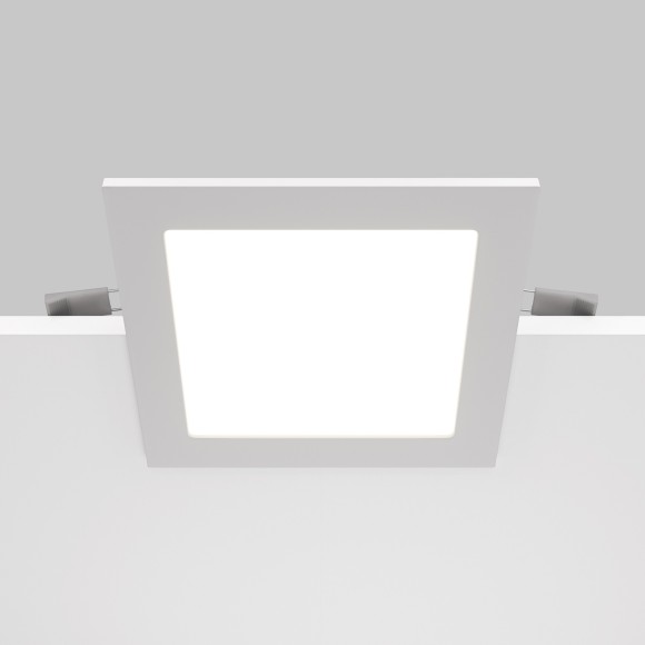 Встраиваемый светильник Maytoni DL020-6-L12W Stockton IP44 светодиодный LED 12W