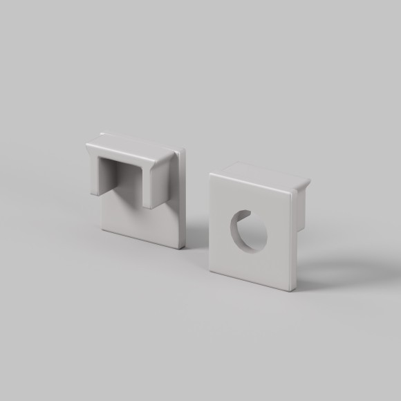 Комплект заглушек (для профиля 53×13) 10 шт., 642067