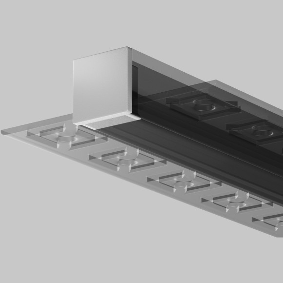 Комплект заглушек (для профиля 53×13) 10 шт., 642067