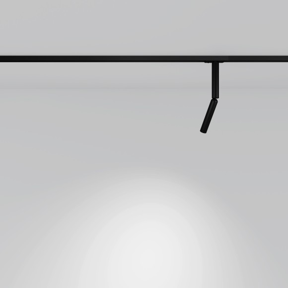 Однофазный двужильный светодиодный трековый светильник Maytoni Unity TR142-1-6W4K-B Focus Dual 4000К 460Лм CRI90+ 36° 6Вт Однофазный двужильный светодиодный трековый светильник Maytoni Unity TR142-1-6W4K-B Focus Dual 4000К 460Лм CRI90+ 36° 6Вт