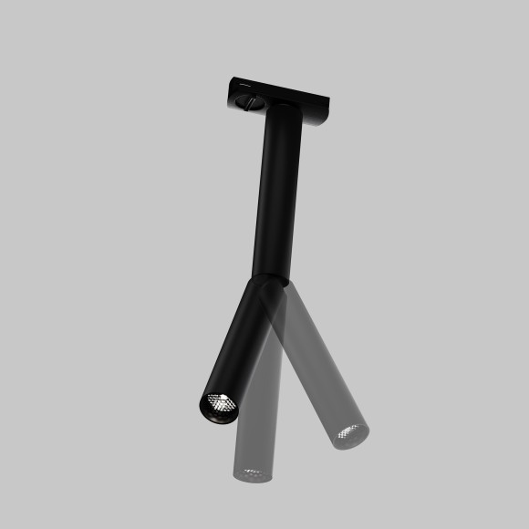 Однофазный двужильный светодиодный трековый светильник Maytoni Unity TR142-1-6W4K-B Focus Dual 4000К 460Лм CRI90+ 36° 6Вт Однофазный двужильный светодиодный трековый светильник Maytoni Unity TR142-1-6W4K-B Focus Dual 4000К 460Лм CRI90+ 36° 6Вт