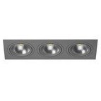 Встраиваемый светильник Lightstar i839090909 Intero 111 под лампы 3xGU10 150W