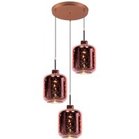 Подвесной светильник  LDP 6811-3 RD R.GD