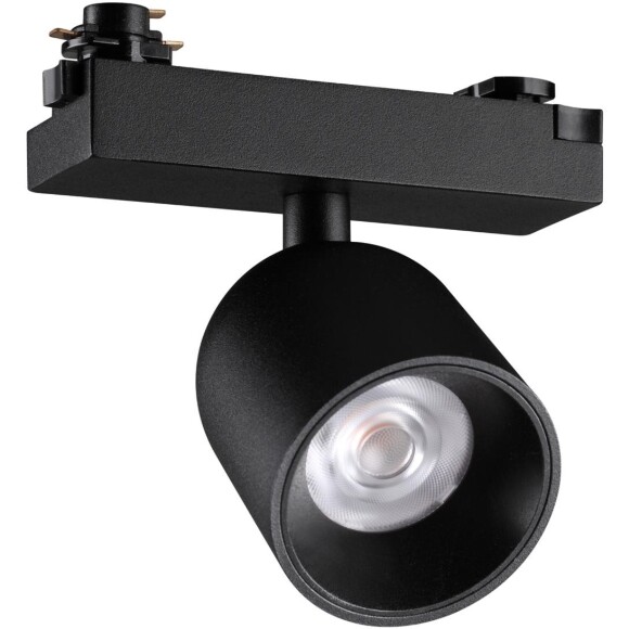 359807 Черный светодиодный однофазный трехжильный трековый светильник 10Вт 882Лм 3000К 32° CRI≥90 180-265V IP20 Novotech SOLETTE 359807 Черный светодиодный однофазный трехжильный трековый светильник 10Вт 882Лм 3000К 32° CRI≥90 180-265V IP20 Novotech SOLETTE