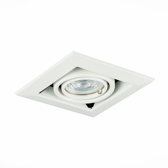 ST250.558.01 Св-к встр. Черный, Белый GU10 1*50W IP20 L126xW126xH70 220V Без ламп Встраиваемые светильники ST250.558.01 Св-к встр. Черный, Белый GU10 1*50W IP20 L126xW126xH70 220V Без ламп Встраиваемые светильники