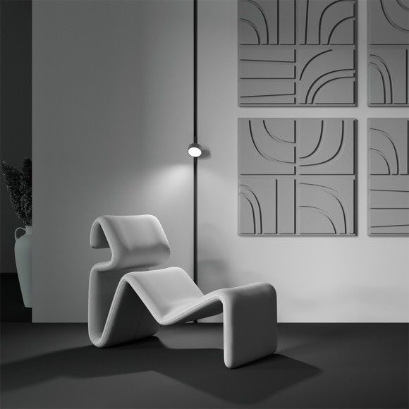 TR040-2-18W4K-BBS Трековый магнитный светодиодный светильник Maytoni Exility CRI90+ 4000К 1206Лм 120° 18Вт