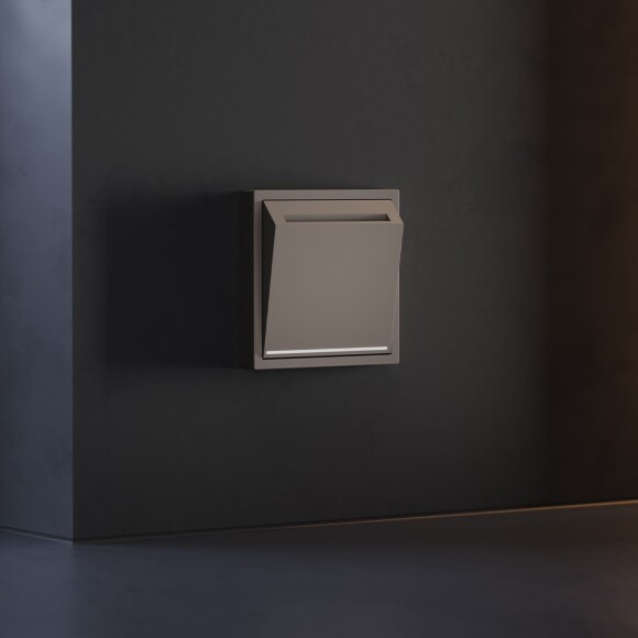 VLS002614 Накладка для выключателя питания карточного для отелей коричневого цвета VOLTUM S70 (купучино) VLS002614 Накладка для выключателя питания карточного для отелей коричневого цвета VOLTUM S70 (купучино)