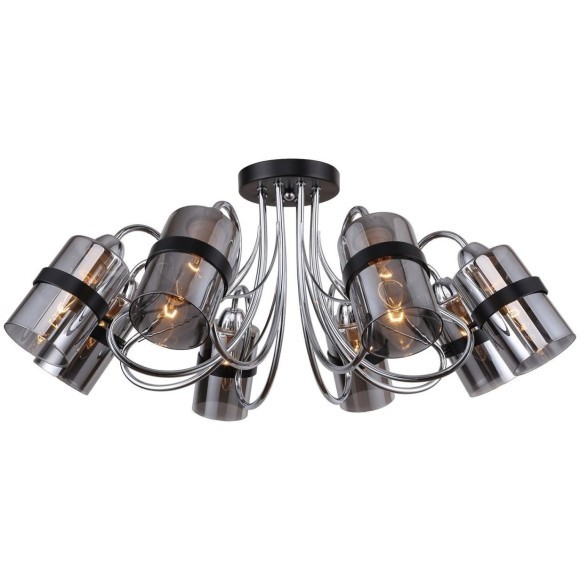 Люстра потолочная Lussole GRLSP-8085 COCHISE IP21 под лампы 8xE14 48W Люстра потолочная Lussole GRLSP-8085 COCHISE IP21 под лампы 8xE14 48W