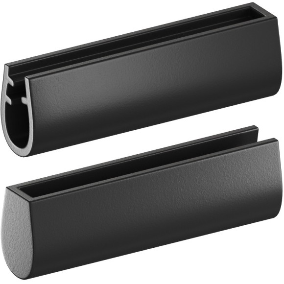 Торцевая заглушка 1шт для шинопровода-ремня Denkirs Belty TR5520-BK