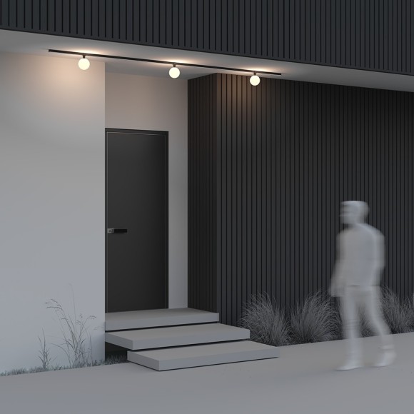 Уличный трековый светильник Outdoor O-TR01-1-S-9WB3K Уличный трековый светильник Outdoor O-TR01-1-S-9WB3K