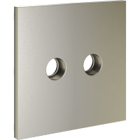 VLS001604 Накладка для розетки телевизионной оконечной TV+SAT (Телевизионный + Спутниковый) шелкового цвета VOLTUM S70 (шелк)