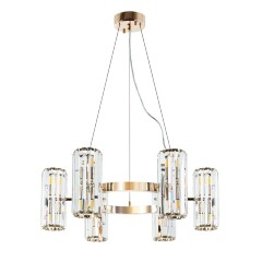 Люстра хрустальная Arte Lamp A1049SP-12GO SANTORINI под лампы 12xG9 40W Люстра хрустальная Arte Lamp A1049SP-12GO SANTORINI под лампы 12xG9 40W