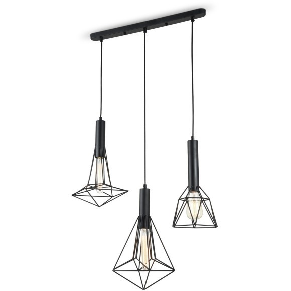 Подвесной светильник с 3 лампами Maytoni T021-03-B SPIDER под лампы 3xE27 60W