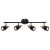 Спот потолочный Arte Lamp A1906PL-4BK ALMACH под лампы 4xGU10 50W
