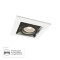 Встраиваемый светильник Arte Lamp A5931PL-1WH CARDANI PICCOLO под лампу 1xGU10 50W