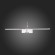 SL444.101.01 Подсветка для картин ST-Luce Хром/Хром LED 1*12W 4000K Настенные светильники