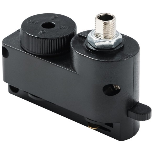 Адаптер для уст. любого подвесного светильника на однофазные шинопроводы Crystal Lux CLT 0.212 01 BL Адаптер для уст. любого подвесного светильника на однофазные шинопроводы Crystal Lux CLT 0.212 01 BL