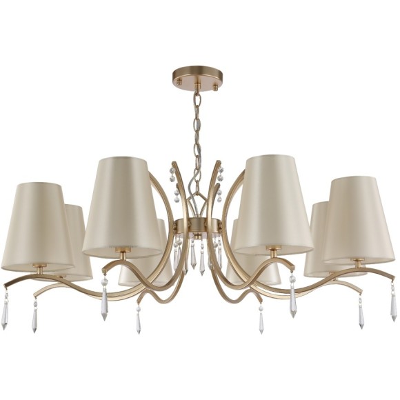 Люстра Crystal Lux RENATA SP8 GOLD