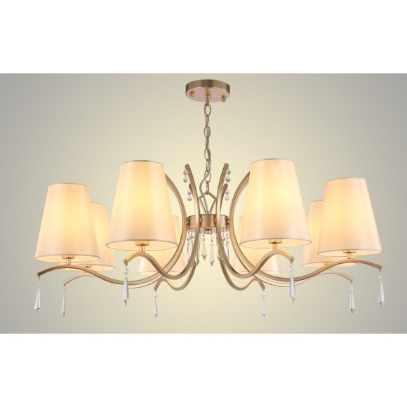 Люстра Crystal Lux RENATA SP8 GOLD