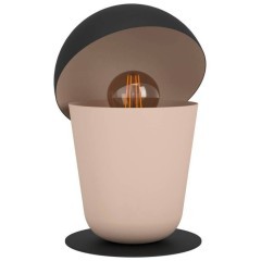 900396 Настольная лампа BATABANO, 1X40W, E27, H275, ?180, основание: ?160, сталь, песочный, черный