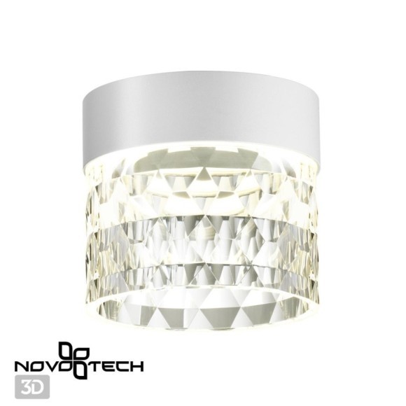 Накладной потолочный светильник Novotech 358997 Aura светодиодный LED 10W