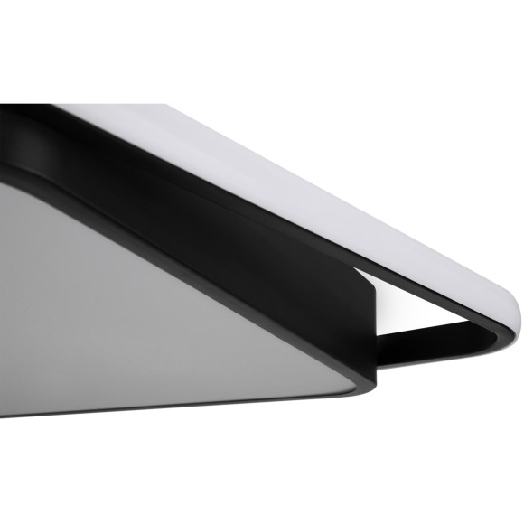 Квадратный черный светодиодный потолочный светильник управляемый пультом ДУ 88Вт 7000лм 3000-6000К Freya Arvin FR10030CL-L88B