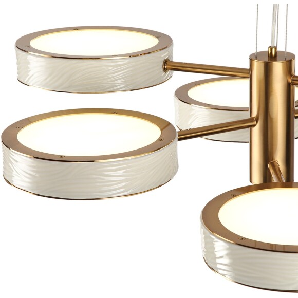 Люстра подвесная LED x 99W 2000К/3000K/4000K/переключ. RIVIERA 5450/99L