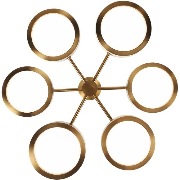 Люстра подвесная LED x 99W 2000К/3000K/4000K/переключ. RIVIERA 5450/99L