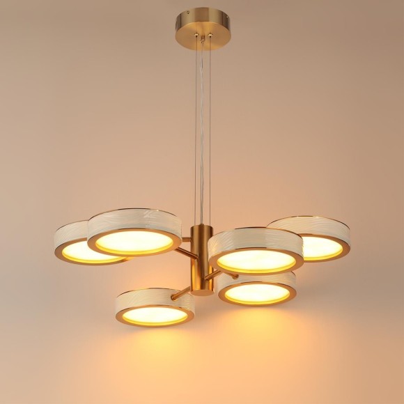 Люстра подвесная LED x 99W 2000К/3000K/4000K/переключ. RIVIERA 5450/99L