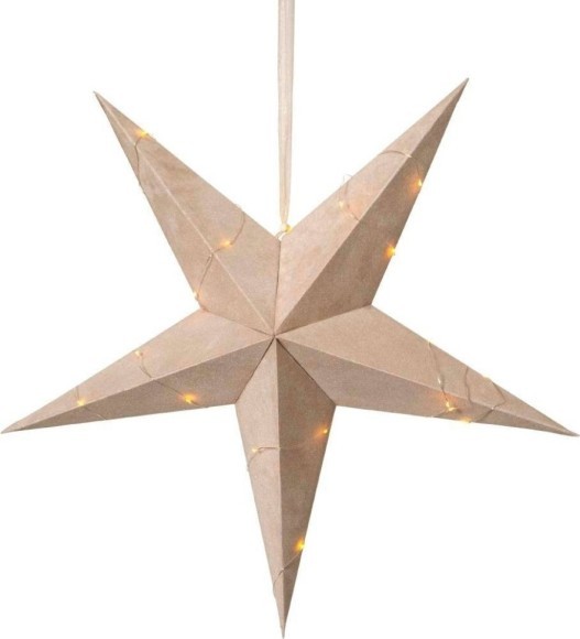 Светильник STAR VELVET, 40X0,06W (LED), 4,5V, 60х60см, картон, бежевый, 3x АА (не в комплекте) Eglo Velvet 501-64