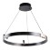 Подвесная черная светодиодная люстра-кольцо 60см 30Вт 840лм 3000К Arte Lamp CESARE A1993SP-30BK