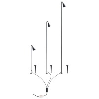 Грунтовый светильник Arte Lamp MULIPHEIN A1084PA-3BK