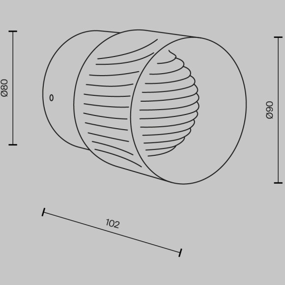 Настенный светильник (бра) Maytoni MOD480WL-L6BS3K Настенный светильник (бра) Maytoni MOD480WL-L6BS3K
