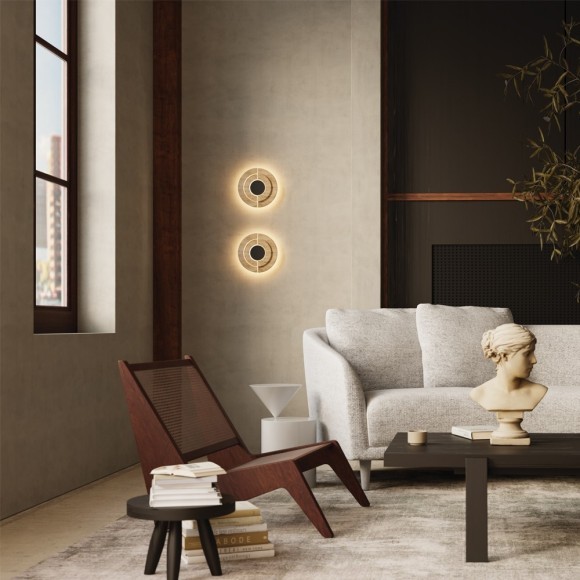 MOD462WL-L10BG3K Настенный светодиодный светильник (бра)с каменным плафоном 10Вт, 3000К, CRI80, 250лм Maytoni Daylight