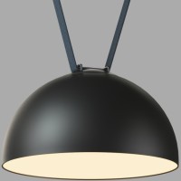 DK5563-BK Светодиодный светильник для трека-ремня серии Denkirs Belty 48V, 28W, RA90, 120°, 3000K