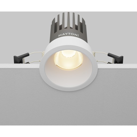 Встраиваемый светильник Maytoni Dip Hight LED Ra90 Lm1690 3000K IP20 15Вт 50° DL117-15W-3K-W Встраиваемый светильник Maytoni Dip Hight LED Ra90 Lm1690 3000K IP20 15Вт 50° DL117-15W-3K-W