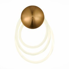 SL6102.311.30 Светильник настенный ST-Luce Латунь/Белый LED 1*30W 4000K SAGRATO SL6102.311.30 Светильник настенный ST-Luce Латунь/Белый LED 1*30W 4000K SAGRATO