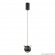 Светильник подвесной Crystal Lux AMIGO SP LED BLACK