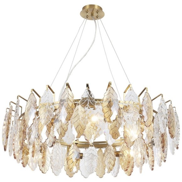 Люстра Crystal Lux TREVI SP8 BRASS