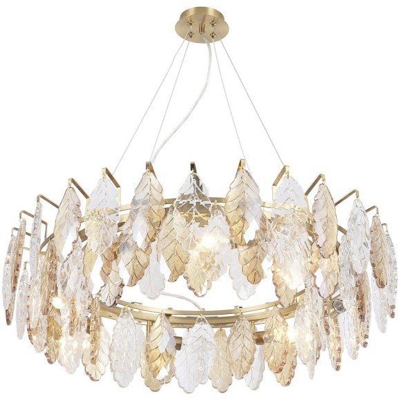 Люстра Crystal Lux TREVI SP8 BRASS