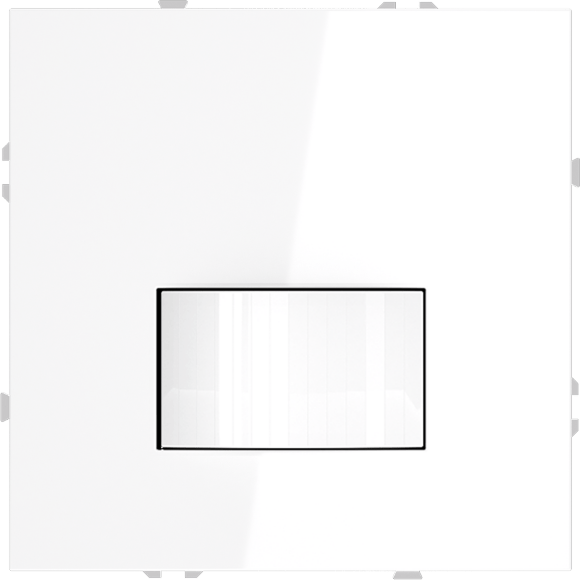 VLS070501 Датчик движения встраиваемый белого глянцевого цвета. Расстояние до 9 м, угол до 120°, мощность 500 Ватт VOLTUM S70 (белый глянцевый)