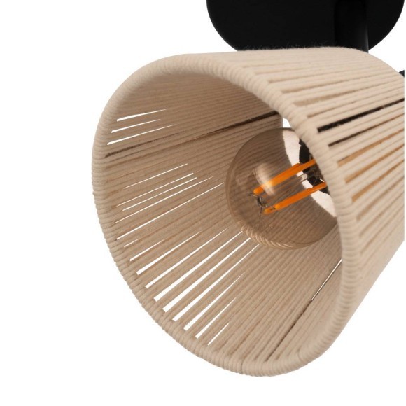 44138 Спот SEAGARD, 1X40W(E14), сталь, черный, кремовый 44138 Спот SEAGARD, 1X40W(E14), сталь, черный, кремовый