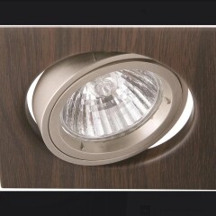 Точечный встраиваемый светильник Arte Lamp WOOD A2206PL-3BR