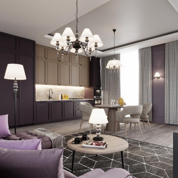 Люстра подвесная Odeon Light 4896/5 Sochi под лампы 5xE14 40W