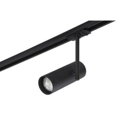 Однофазный двужильный трековый светильник Crystallux CLT 0.31 011 BL под сменную лампу GU10