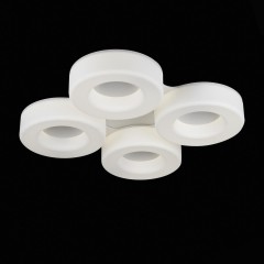 SL886.552.04 Светильник потолочный ST-Luce белый/ LED 4*24W 4100K LORDIN